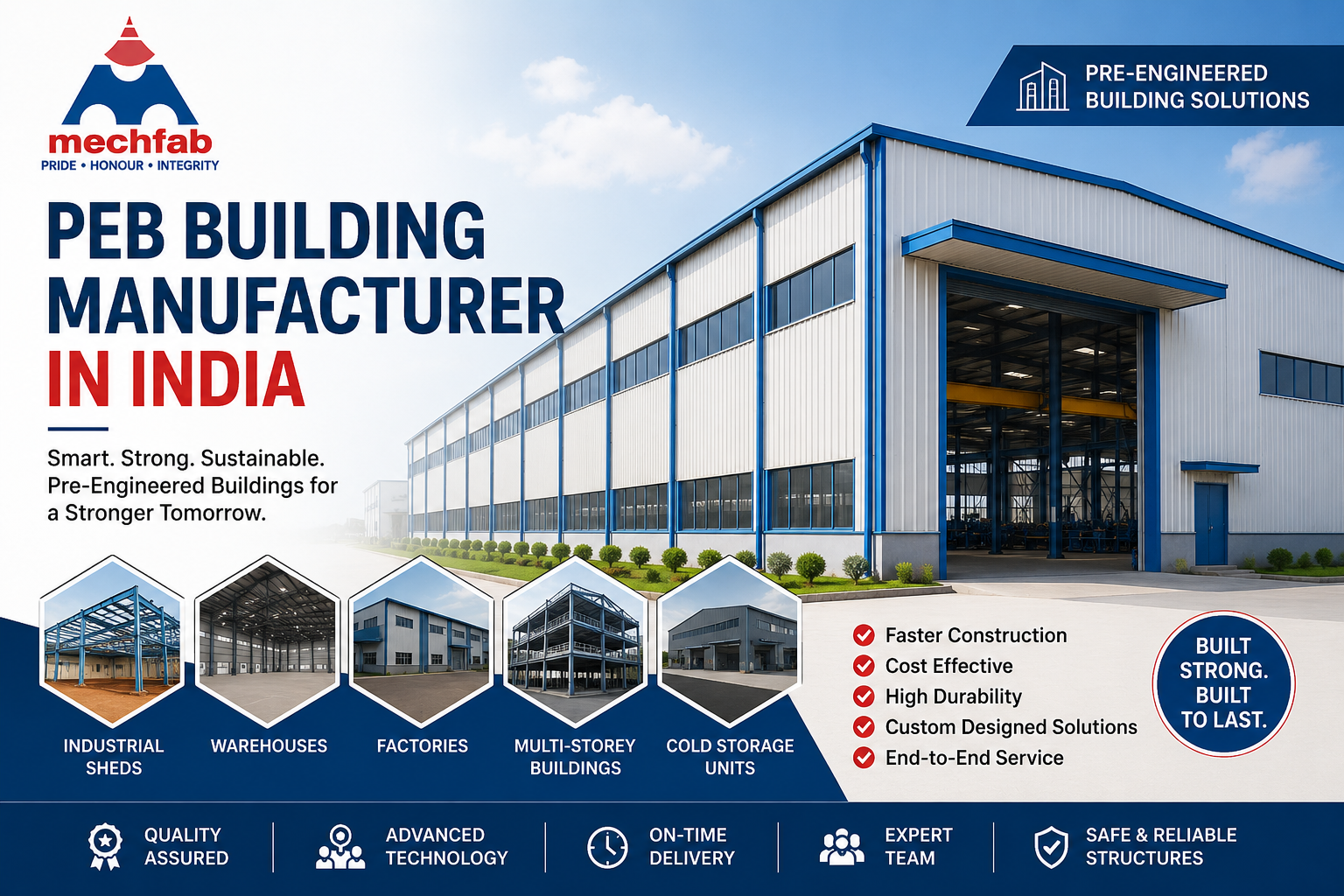 PEB Building Manufacturer in India: Why Pre-Engineered Buildings Are the Future of Construction