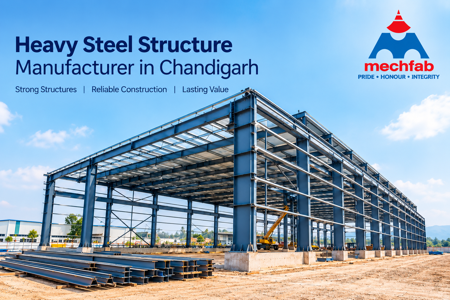 Heavy Steel Structure Manufacturer in Chandigarh